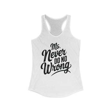 Wallen Ms Never Do No Wrong Racerback Tank - Sunlit Funlit Country Music Tees